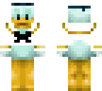 black and white donald duck