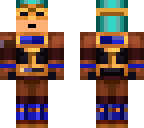elegaard blue and black mouth