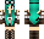 fixed blue hair skin