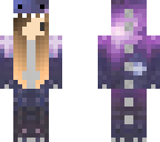 galaxy dino girl