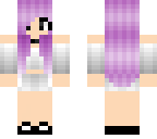 girl with purple hair penguin684