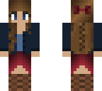maroon skirt