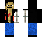 one arm hoodie man