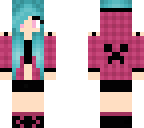 pink creeper girl