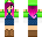 pink female luigi