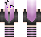 purple and black