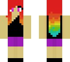 rainbow girl