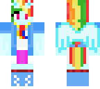 rainbowdash with element of loyalty