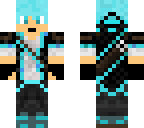 some kid that likes blue