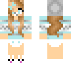 with bunny shoes