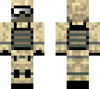 american desert solider