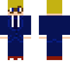 blue classy suit