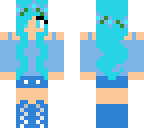 blue girl