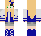 blue girl