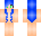 blue hair