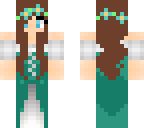 blue medieval girl