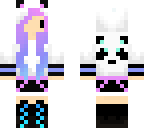 chibi panda girl