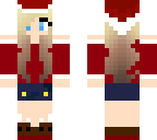 chirstmas girl with raindear boots