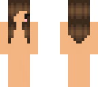 dark brown hair chibi girl base