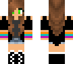 funky teen girl