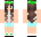 lime green bandana girl