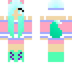pastel fox girl