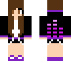 purple music girl