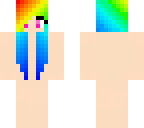 rainbow girl base