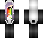 rainbow panda