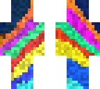 rainbow stripes