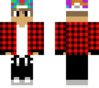 wacky random flannel boy