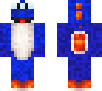 yoshi in blau
