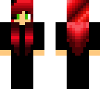 black dress redhead
