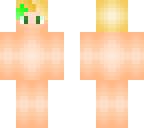 blonde dip-dyed hair male base