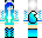 blue fox girl