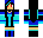 blue fox girl