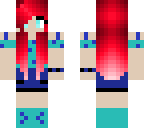 blue girl