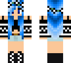 blue hair