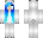 blue icy polar bear