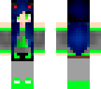 blue music girl 