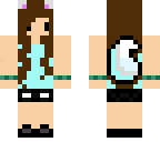 blue wolf girl