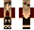 cute fall girl flower crown