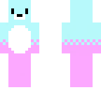 cute pink and blue bear