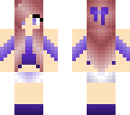 cute purple girl