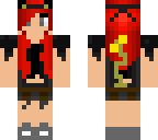 dark red-neko warrior