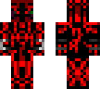 devil death with red markings