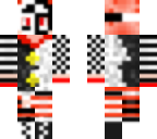 jester mask upsidedown