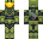 master chief with removable helm