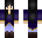navy and gold skin
