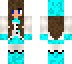 neon blue winter aphmau